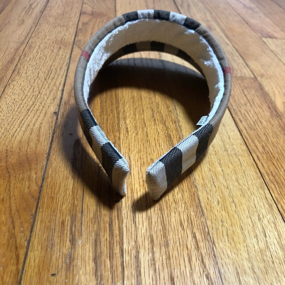 BURBERRY SUN VISOR PLAID GOLF CAP • Preowned One Size - Picture 5 of 7